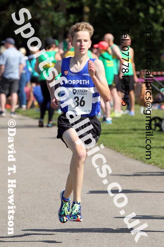 Senior Mens 2021 NECAA Road Relay Champs., Hetton Lyon Country Park, Hetton le Hole, County Durham. Photo: David T. Hewitson/Sports for All Pics
